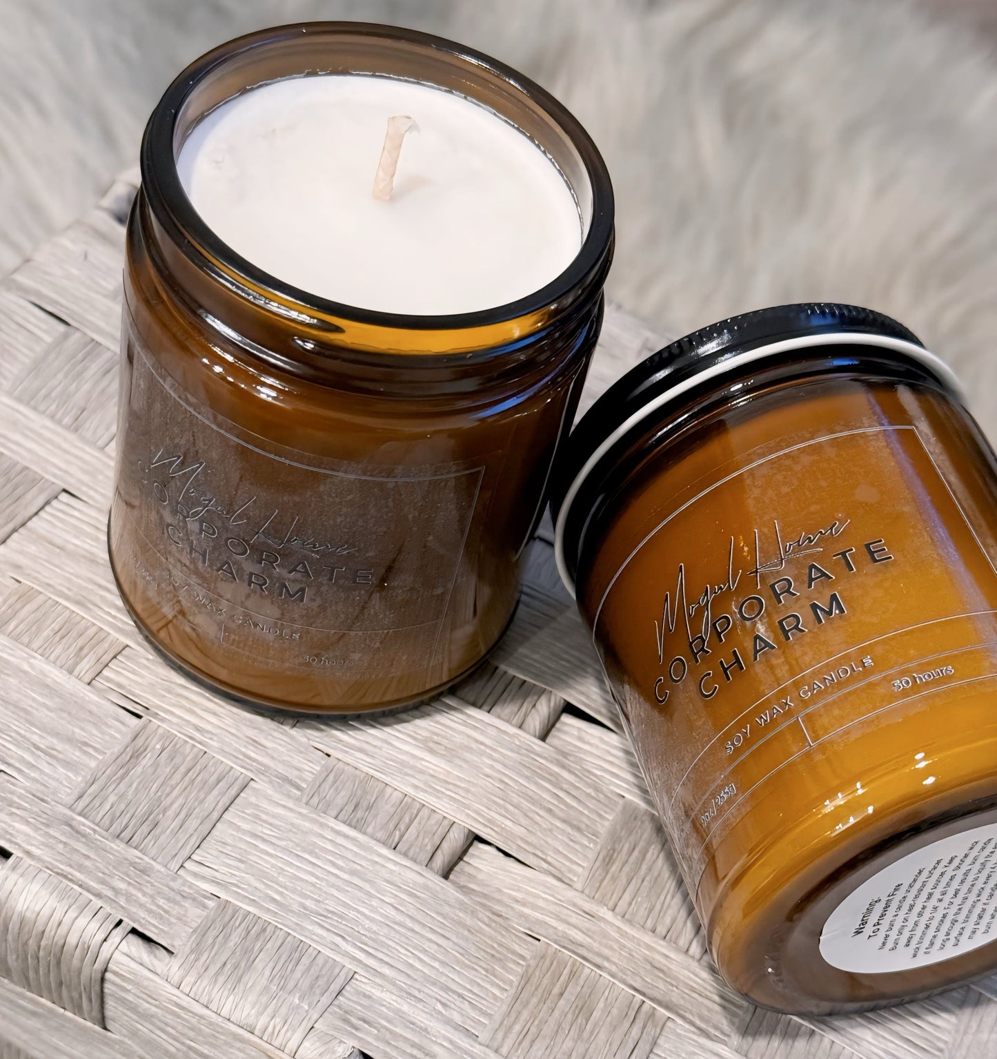 Corporate Charm - Amber Glass